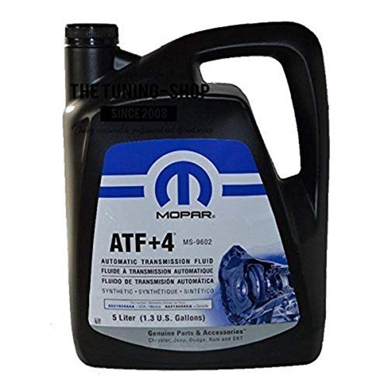 ملحقات كرايسلر (5013458AA) (68218058AC) سائل نقل الحركة الأوتوماتيكي ATF+4 - 1.3 جالون / 5 لتر